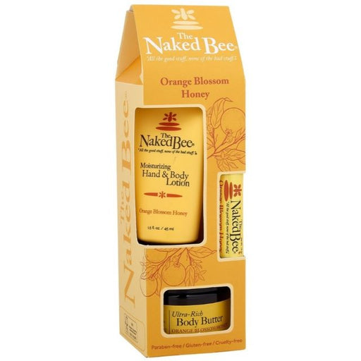 Naked Bee Orange Blossom Honey Collection Gift Set