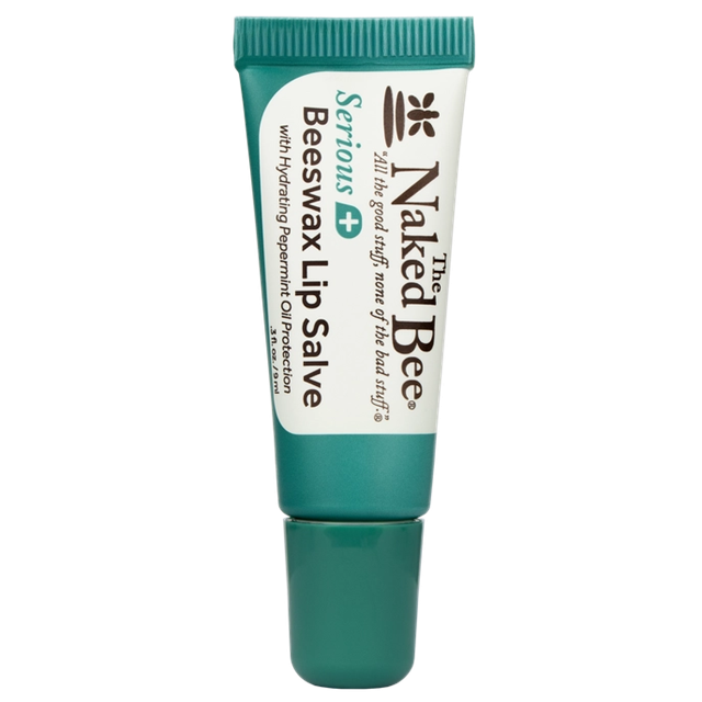 Naked Bee Serious Beeswax Lip Salve 0.3 oz.