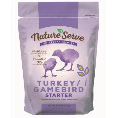 NatureServe Turkey/Gamebird Starter Feed 10 lbs.