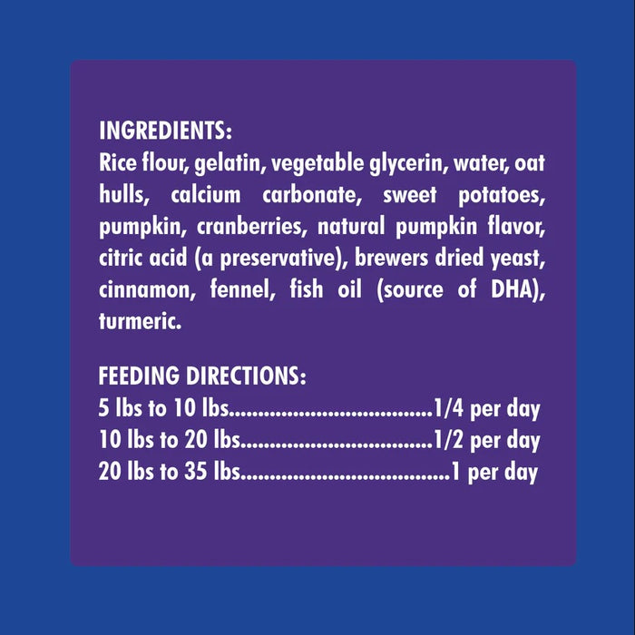 N-Bone® Puppy Teething Rings Pumpkin Flavor - Pack of 6