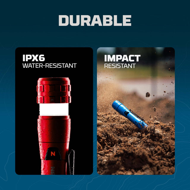NEBO LUMO 400+ Pocket Flashlight and Pop-up Lantern Assorted