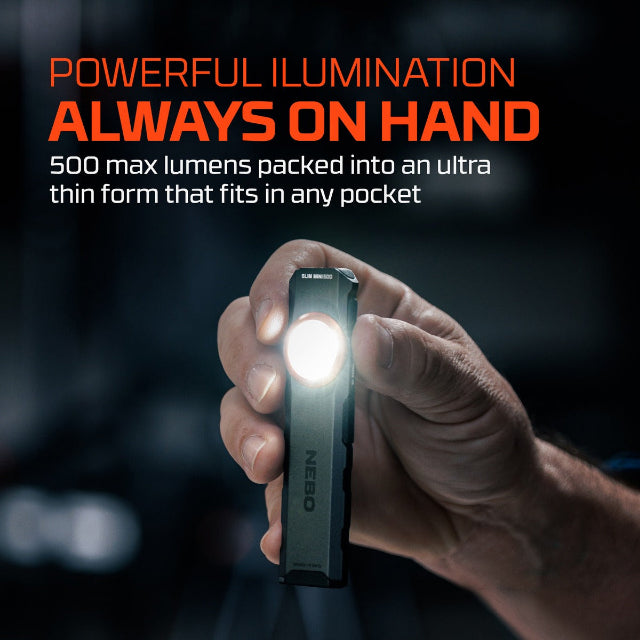 NEBO SLIM Mini 500 Pocket Task Light