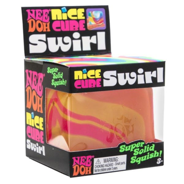 NeeDoh Nice Cube Swirl, Assorted — Ellington Agway