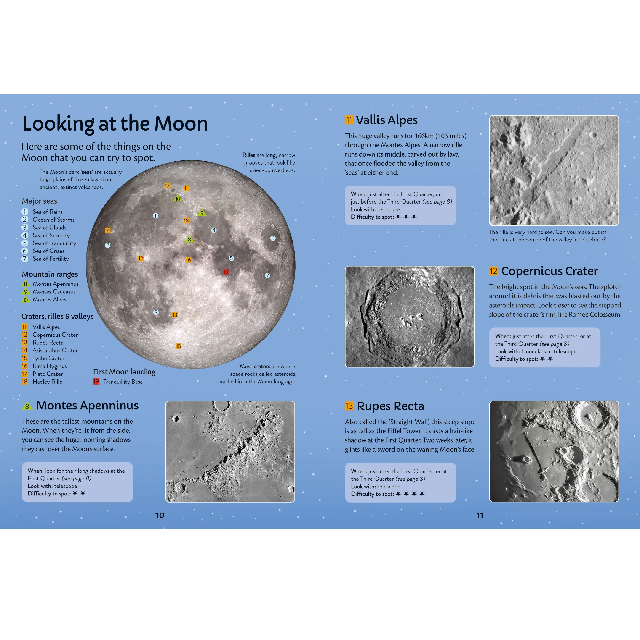 Spotter's Guides: Night Sky Paperback Book, Usborne