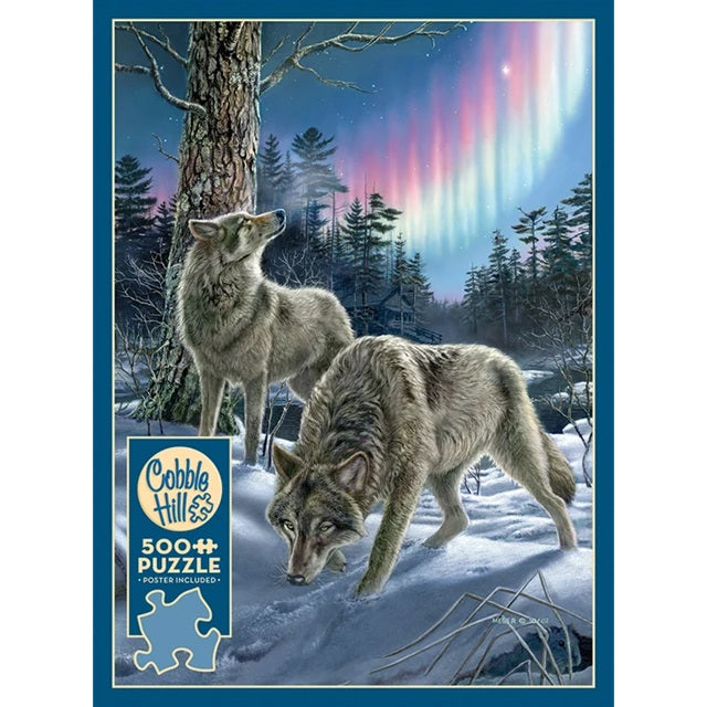 Cobble Hill 500 Piece Jigsaw Puzzle, Northern Lights