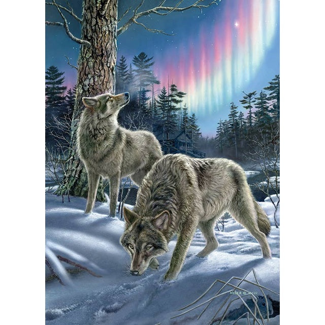 Cobble Hill 500 Piece Jigsaw Puzzle, Northern Lights