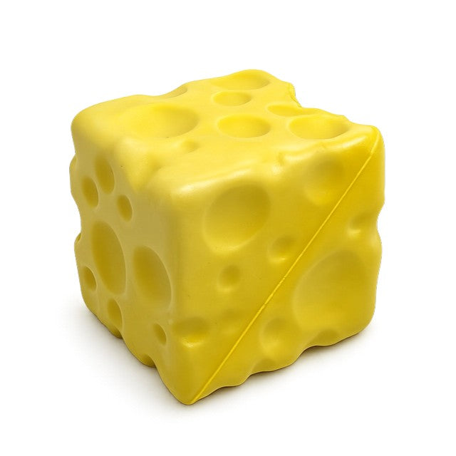 Fun Doh Slow-Rise Cheese Cube Scented Squishy Sensory Toy