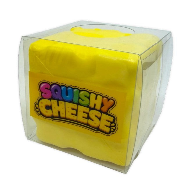 Fun Doh Slow-Rise Cheese Cube Scented Squishy Sensory Toy