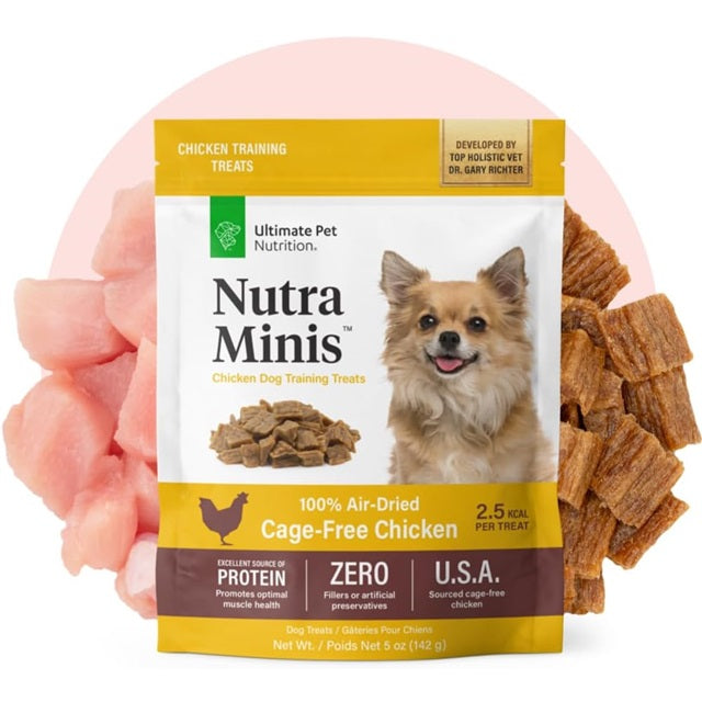 Nutra Minis Air-Dried Chicken Dog Training Treats 5-oz.
