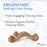 Nylabone Puppy Gourmet Style Strong Wishbone Chew Toy