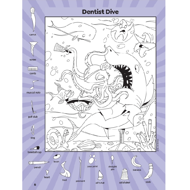 Ocean Hidden Pictures Super Sticker Book by Highlights