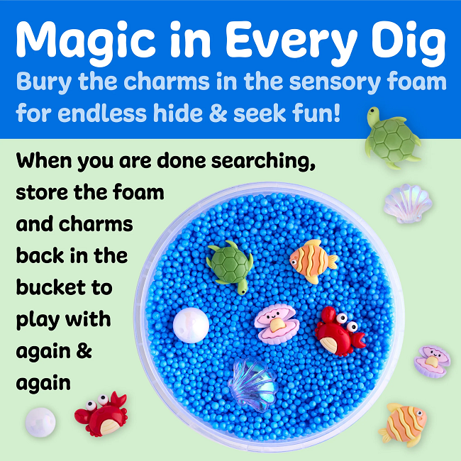 Creativity for Kids Sensory Surprise Bucket - Ocean