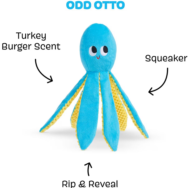 Bark Odd Otto Plush Dog Toy