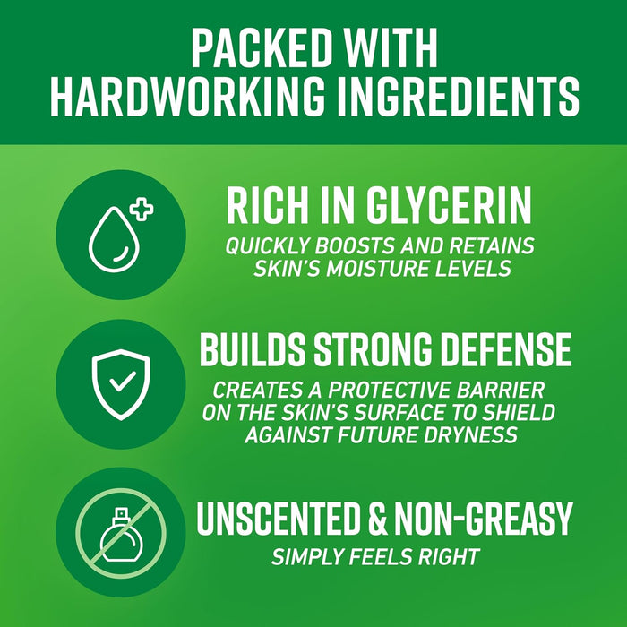 O'Keeffe's Hand & Body Lotion Lightweight Formula, 12oz Pump