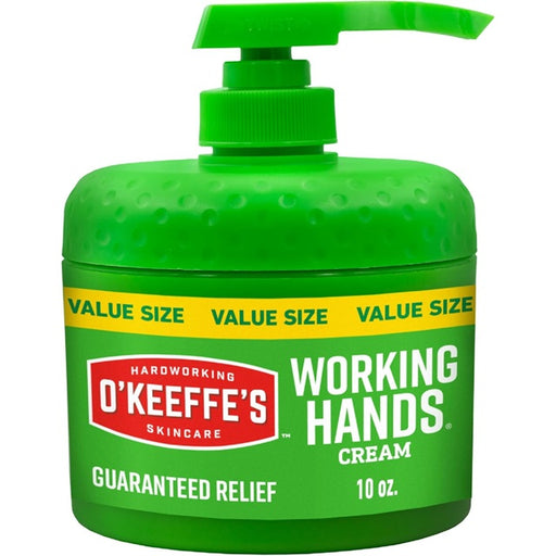 O'Keeffe's Working Hands Pumpable Hand Cream, 10 oz. Pump Jar