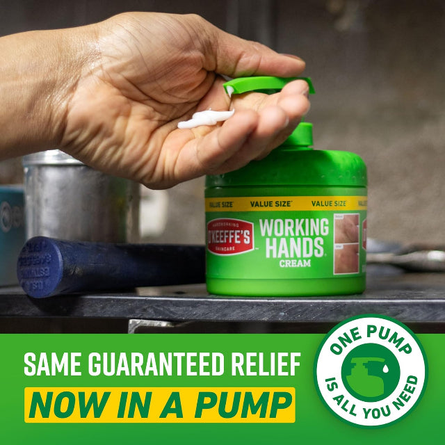 O'Keeffe's Working Hands Pumpable Hand Cream, 10 oz. Pump Jar