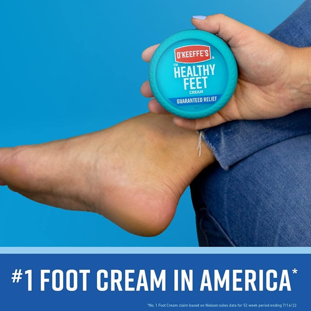 O'Keeffe's for Healthy Feet Foot Cream, 3.2 oz. Jar