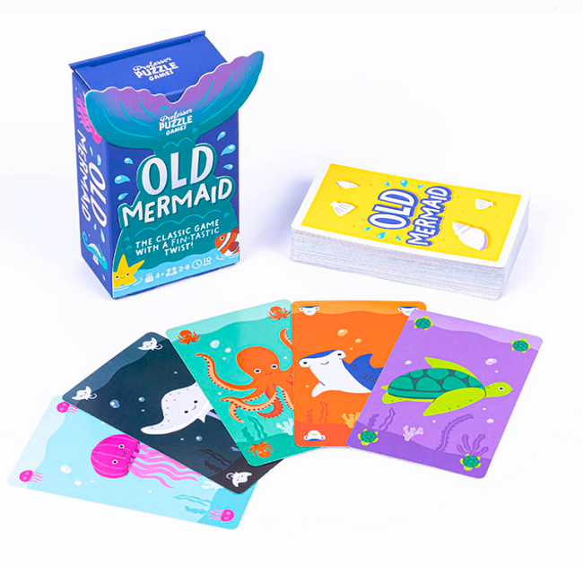 Old Mermaid Card Game by Professor Puzzle