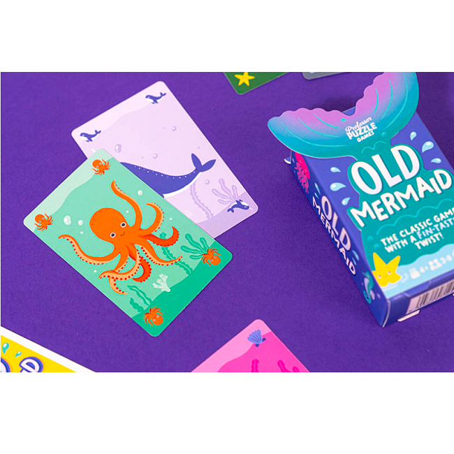Old Mermaid Card Game by Professor Puzzle