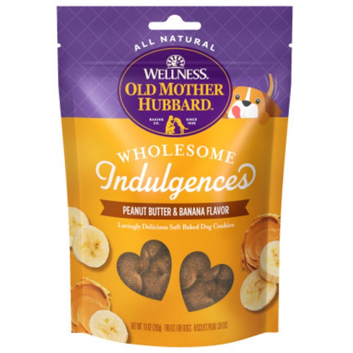 Old Mother Hubbard Wholesome Indulgences- Peanut Butter & Banana, 10 oz.