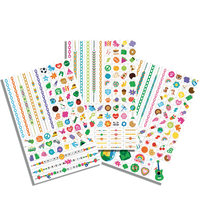 OOLY x Girl Scouts DIY Temporary Tattoo Jewelry - 3 Sheets