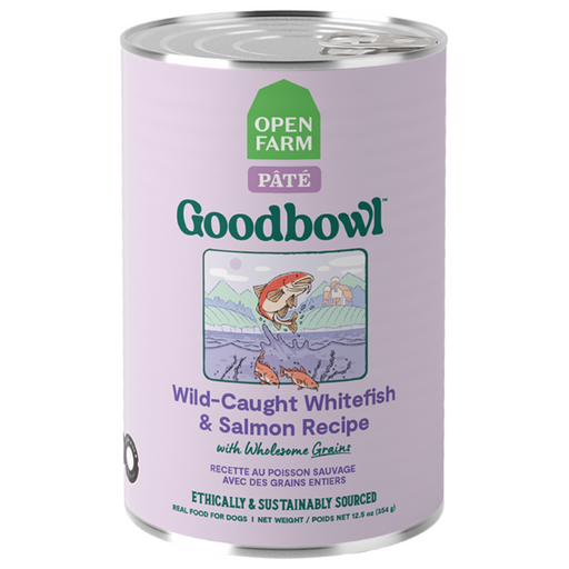 Open Farm Goodbowl™ Wild-Caught Whitefish & Salmon Pâté for Dogs 12.5-oz Can