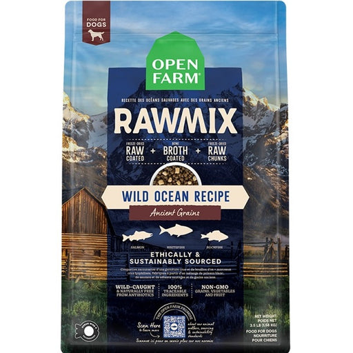Open Farm Wild Ocean Ancient Grains RawMix Dog Food