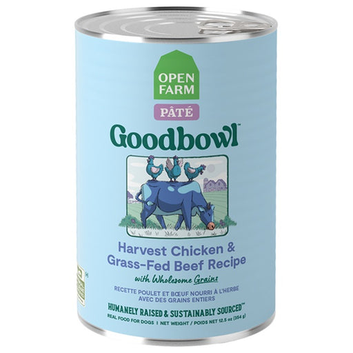Open Farm Goodbowl™ Harvest Chicken & Grass-Fed Beef Pâté 12.5-oz Can