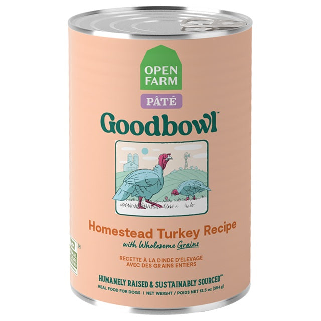 Open Farm Goodbowl™ Homestead Turkey Pâté for Dogs 12.5-oz Can