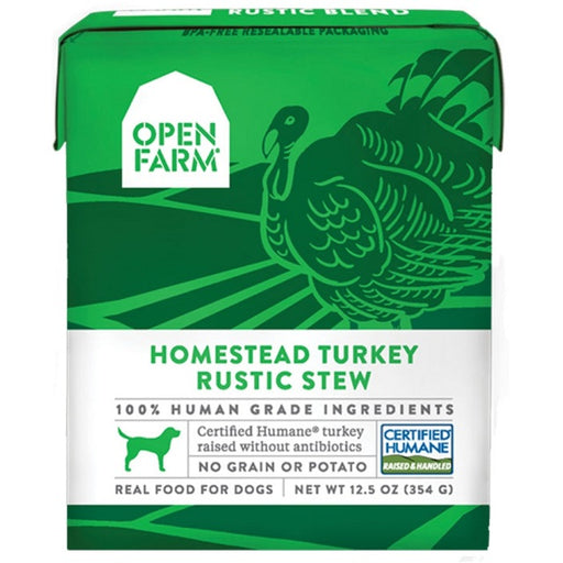 Open Farm Homestead Turkey Rustic Stew Wet Dog Food