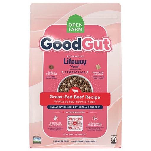 Open Farm GoodGut Grass-Fed Beef Recipe Dry Dog Food