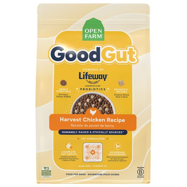 Open Farm GoodGut Harvest Chicken Recipe Dry Dog Food