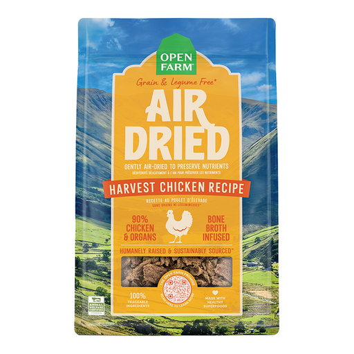 Open Farm Air Dried Harvest Chicken Recipe for Dogs