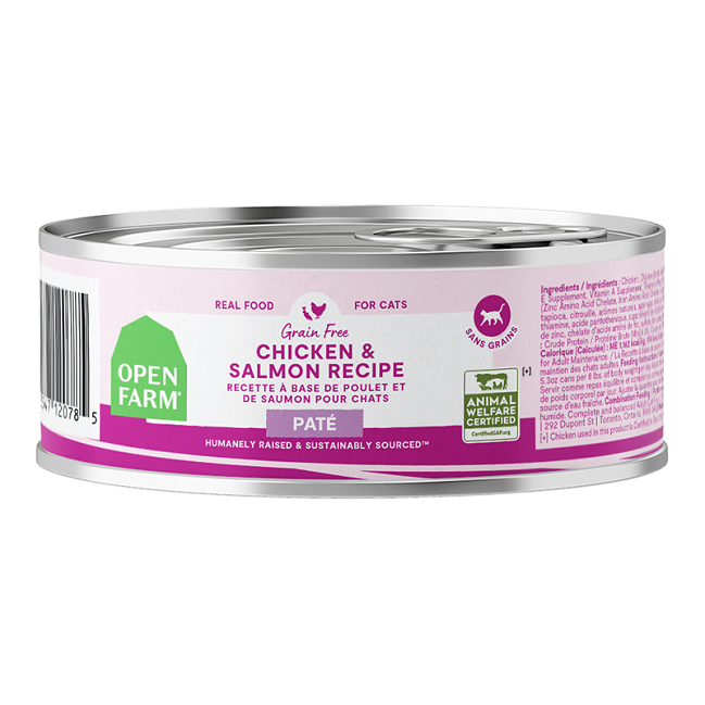 Open Farm Chicken & Salmon Pâté for Cats