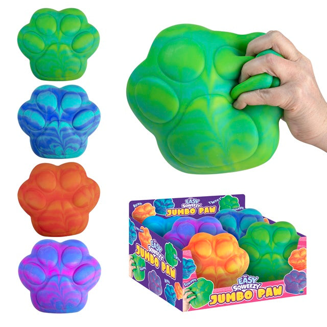 Easy Sqweezy Jumbo Paw, Assorted Colors