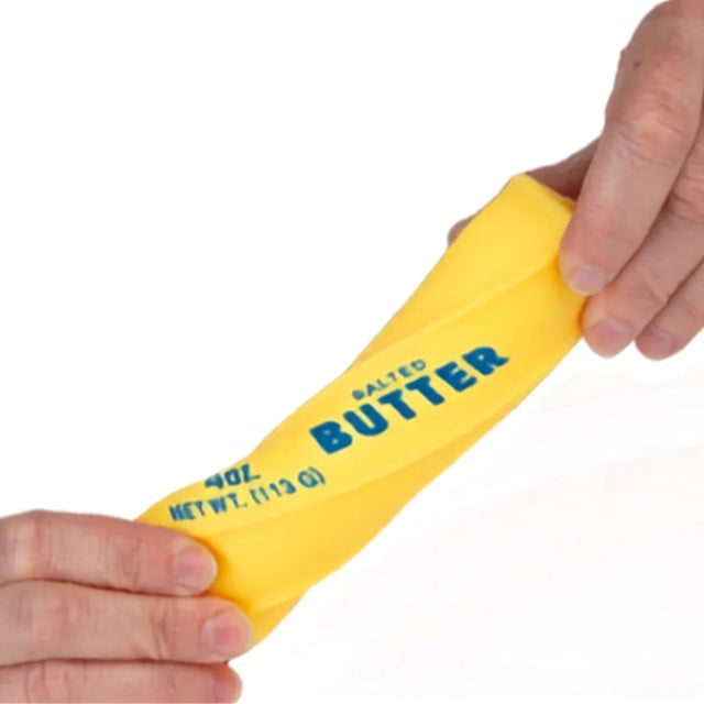 Easy Squeeezy Slow-Rise Butter Stick Sensory Toy