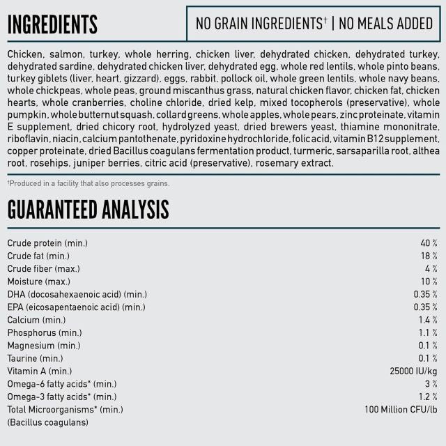 ORIJEN Guardian 8 Grain-Free Adult Dry Cat Food 4-lb