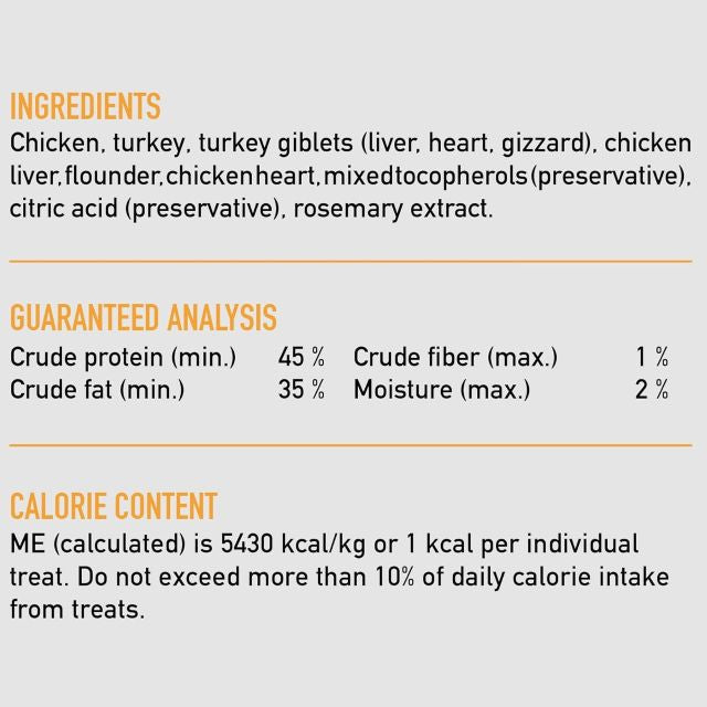 ORIJEN Original Grain-Free Freeze Dried Cat Treats 1.25 oz.