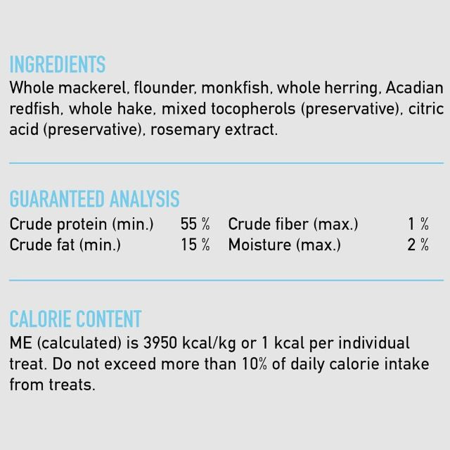 ORIJEN Six Fish Grain-Free Freeze Dried Cat Treats 1.25 oz.