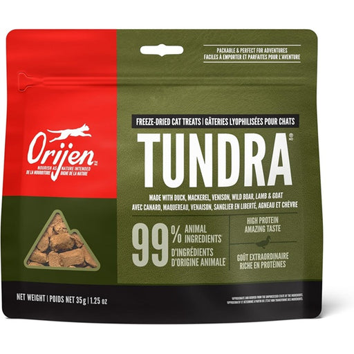 ORIJEN Tundra Grain-Free Freeze Dried Cat Treats 1.25 oz.