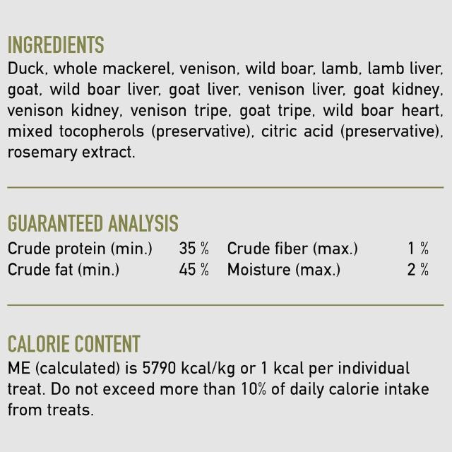 ORIJEN Tundra Grain-Free Freeze Dried Cat Treats 1.25 oz.