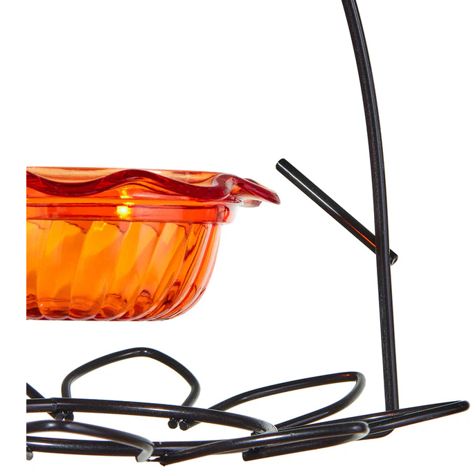 Oriole Feeder, Flower Shape for Oranges & Jelly