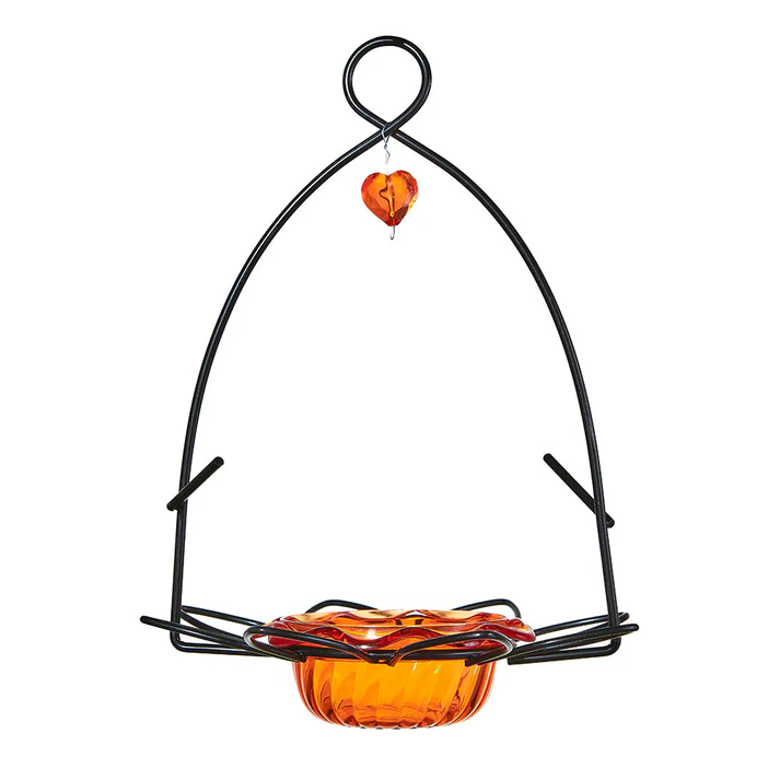 Oriole Feeder, Flower Shape for Oranges & Jelly