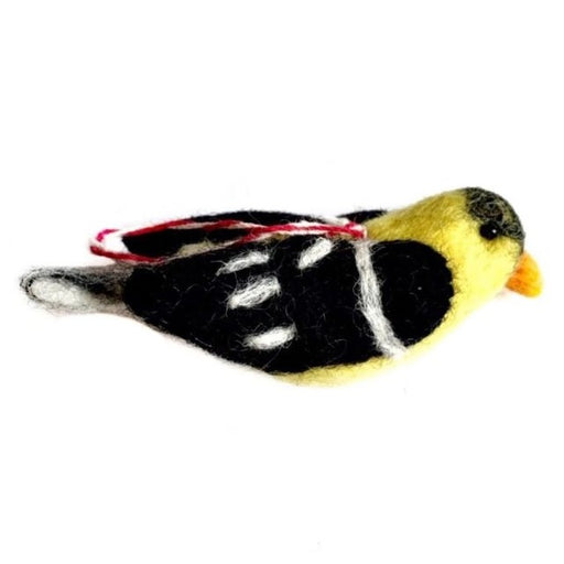 Goldfinch Felt Wool Ornament