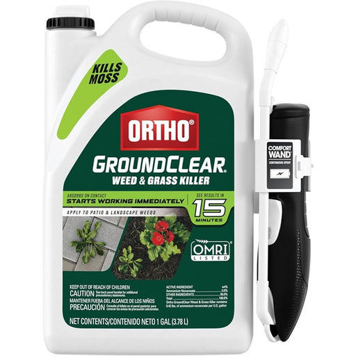 Ortho® GroundClear® Organic Weed & Grass Killer 1 gal. Ready-to-Use with Comfort Wand