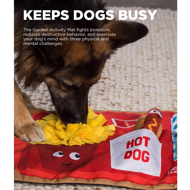 Nina Ottosson Activity Matz Fast Food Fun Dog Puzzle Mat, Level 2 —  Ellington Agway