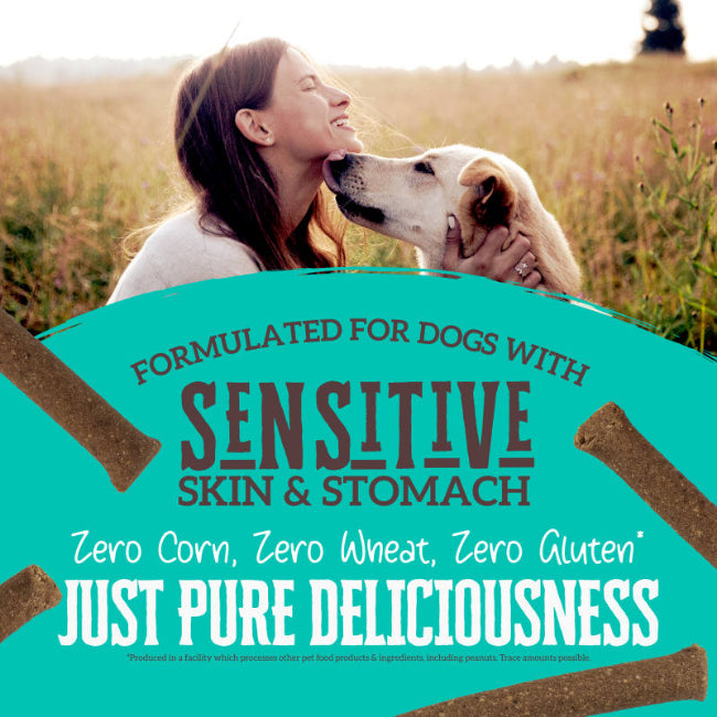 Wholesomes Rewards Whitefish Chewy Sticks For Dogs 25 oz