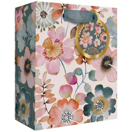 Painterly Petals Small Gift Bag