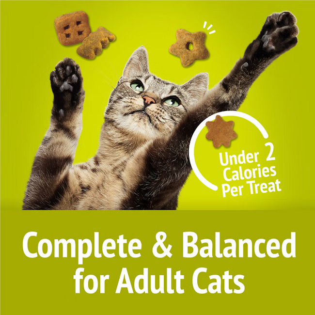 Friskies Party Mix Morning Munch Crunch Egg, Bacon & Cheese Flavors Cat Treats 2.1oz