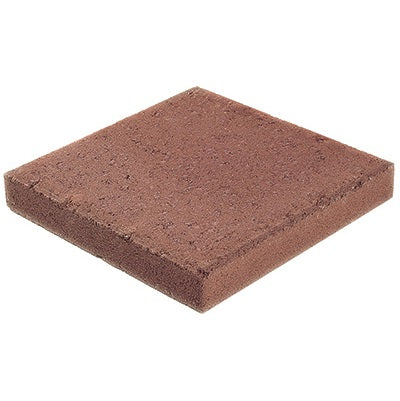 12-in Square Concrete Patio Paver Stepping Stone, Red
